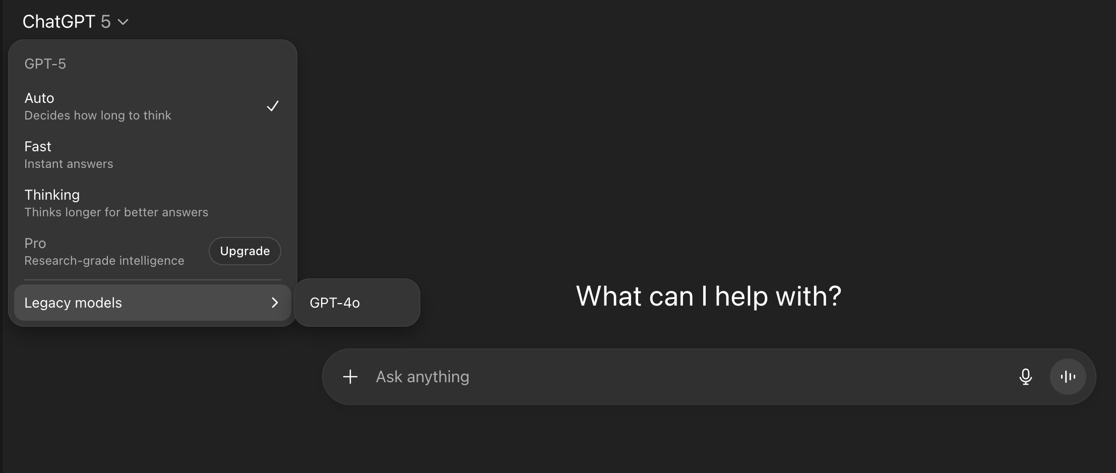 ChatGPT's Model Picker Returns, with Added Complexity