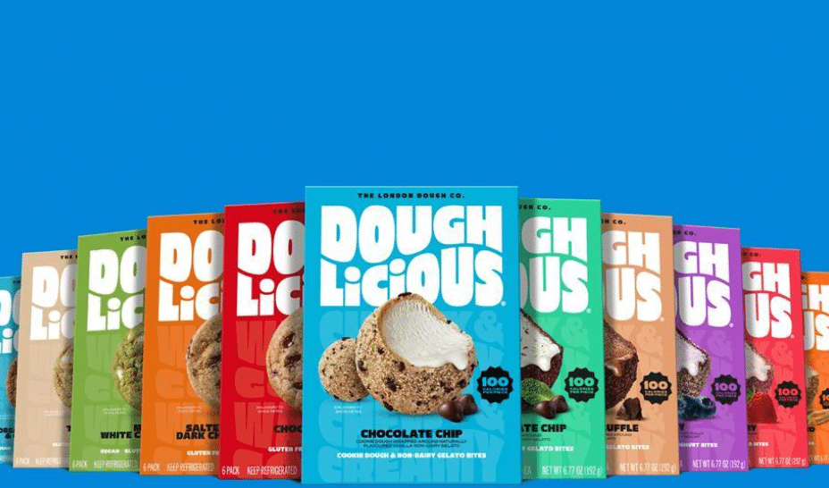 Doughlicious London Secures €4.3 Million for Gluten-Free Frozen Cookie Dough & Gelato Bites