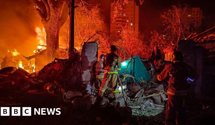 Ukraine drone attack ignites fire at Sochi oil depot, Russian authorities report